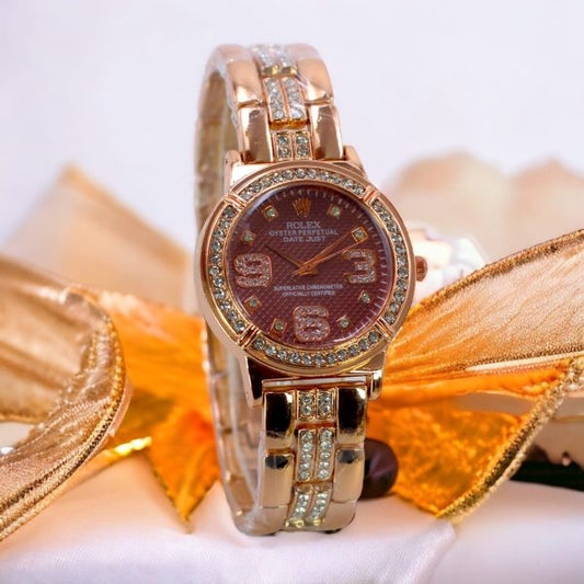 Rolex Quartz Luxurious Watches For Girls WYsmartify